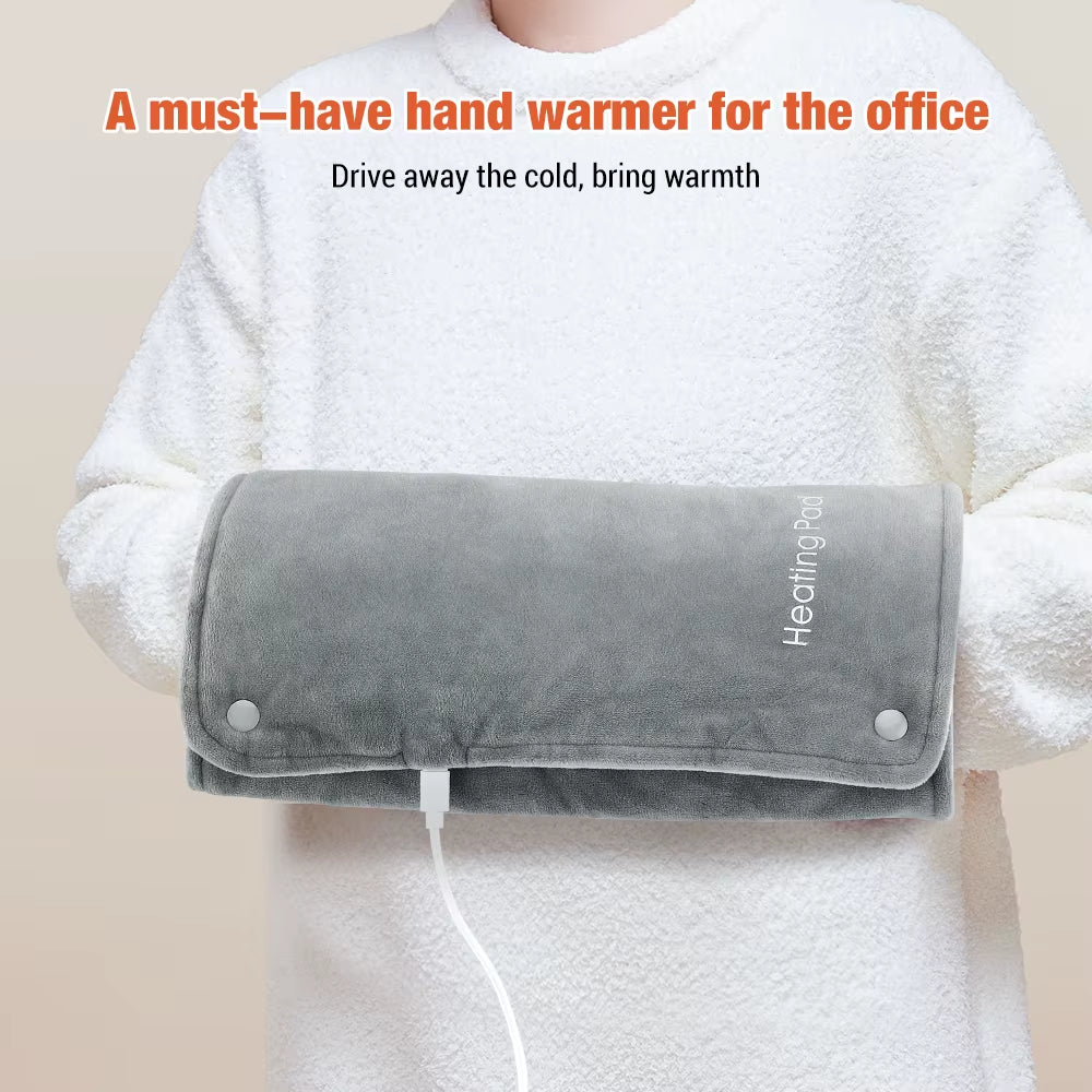 30*50Cm Heating Pad 50℃ Heat Graphenethermostat Hand Warmer Winter Office Hand Warming Artifact Hand Warming Bag for Body Pad