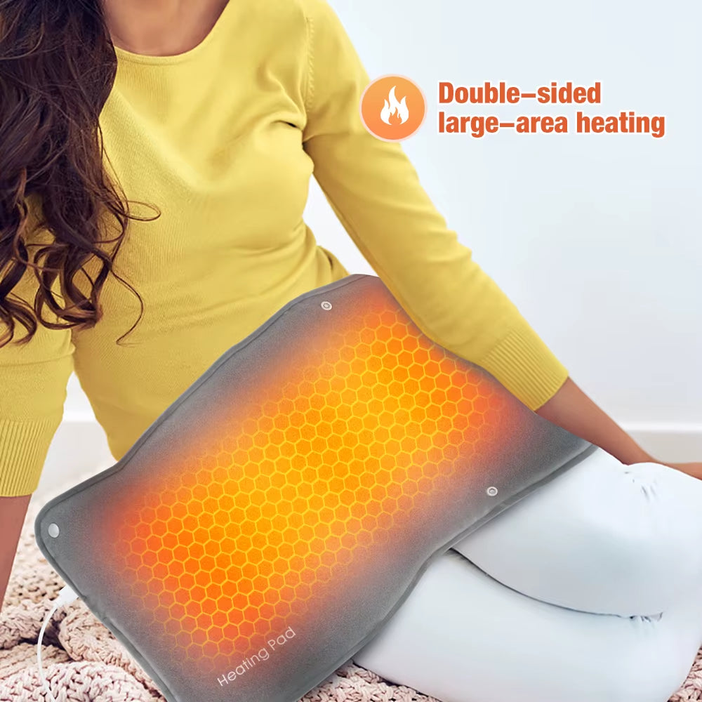 30*50Cm Heating Pad 50℃ Heat Graphenethermostat Hand Warmer Winter Office Hand Warming Artifact Hand Warming Bag for Body Pad